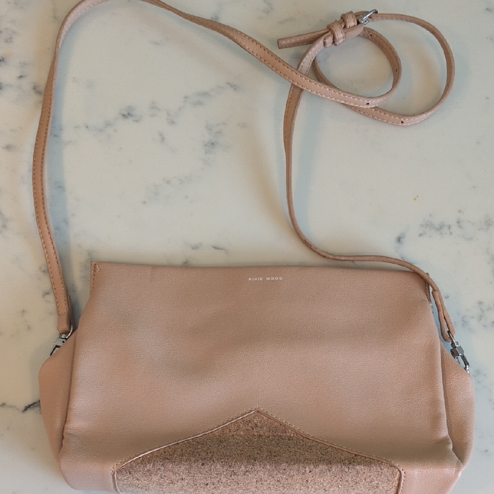 Pixie Mood Tan And Cork Bag